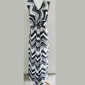 AVENUE PLUS STRETCH KNIT MAXI DRESS SZ 3X 22 24